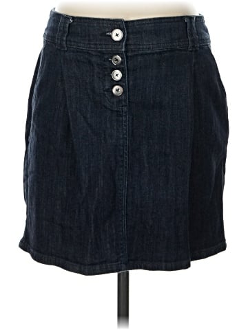 New York & Company Denim Skirt (view 1)