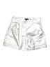 Piombo Metallic Silver Shorts Size EU 46 / US 16 - photo 1