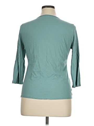 Garnet Hill 3/4 Sleeve T-Shirt (view 2)