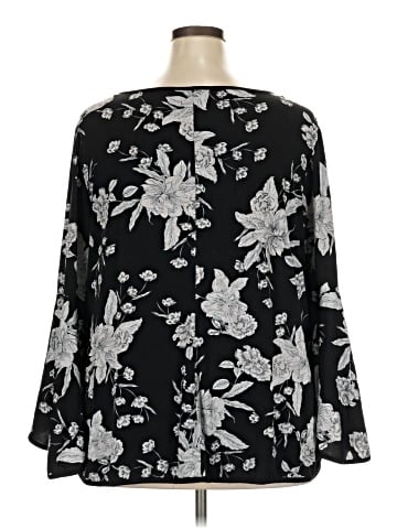 MSK Long Sleeve Blouse (view 2)
