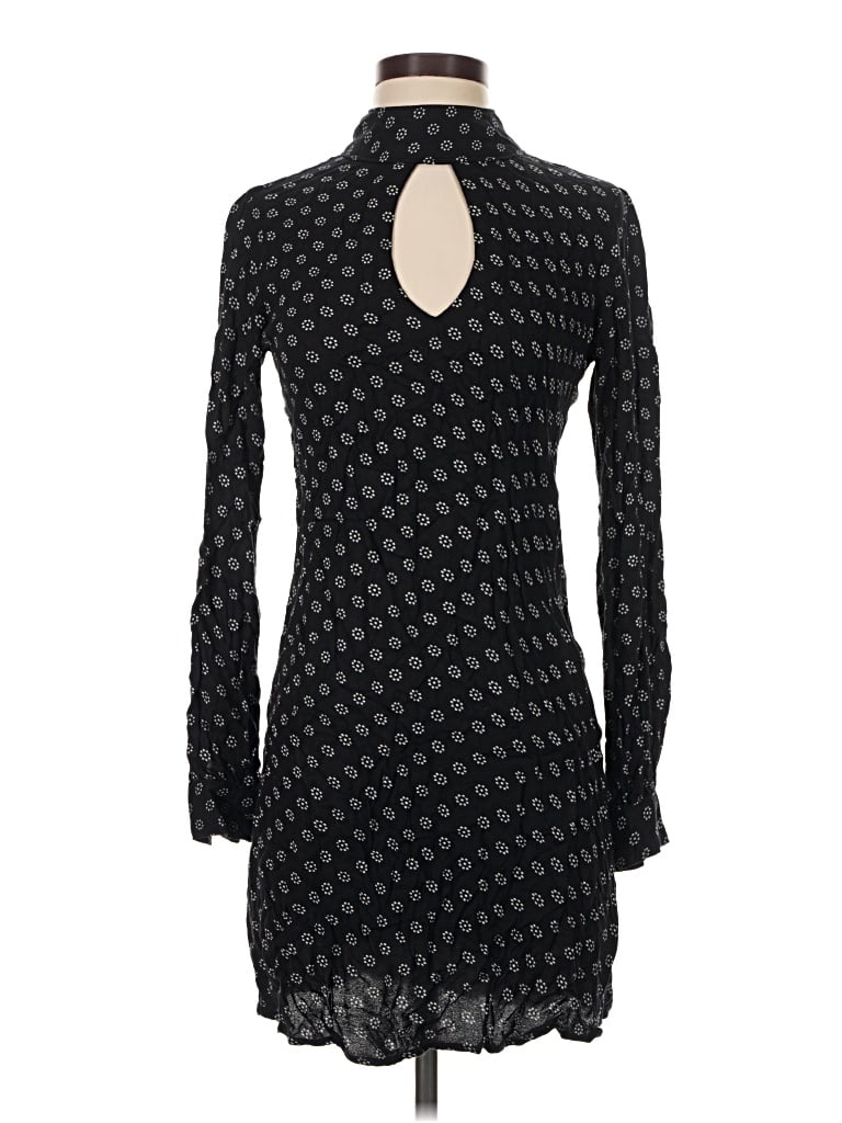 Pre-owned Elan Long Sleeve Top Black Turtleneck Tops