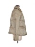Ann Taylor LOFT 100% Polyester Solid Tan Jacket Size M - photo 4