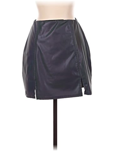 Urban Outfitters Faux Leather Skirt (view 1)