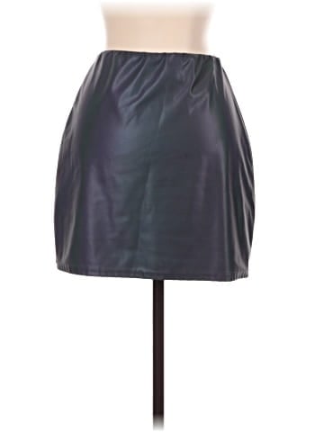Urban Outfitters Faux Leather Skirt (view 2)
