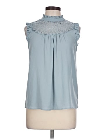 Lily White Sleeveless Blouse (view 1)