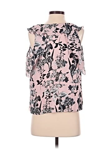 Parker Sleeveless Silk Top (view 2)