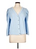 Ann Taylor LOFT Blue Cardigan Size L - photo 1