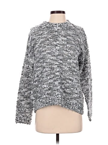 Hem & Thread Pullover Sweater (view 1)