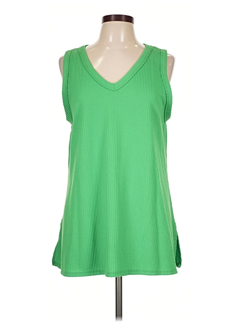 Pre-owned Blumin Sleeveless T-shirt In Green