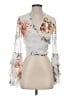 Tularosa 100% Polyester Silver Cardigan Size S - photo 1