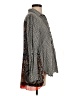 John Mark 100% Cotton Polka Dots Gray Long Sleeve Blouse Size S - photo 4