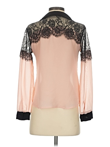 Charlotte Russe Long Sleeve Blouse (view 2)