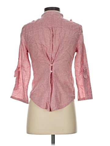 Theme 3/4 Sleeve Button-Down Shirt (view 2)