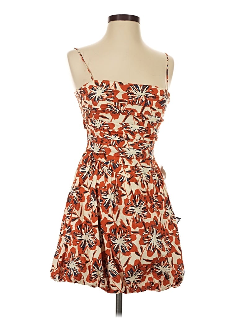 City Studio Cocktail Dress In Orange