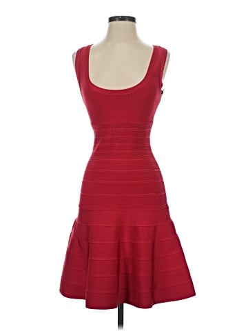 Herve Leger Fluted Bandage Mini Dress size (view 1)