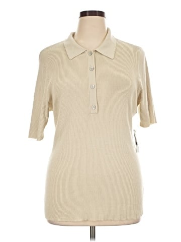 Tahari by ASL Short Sleeve Top (view 1)