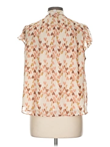 LC Lauren Conrad Short Sleeve Blouse (view 2)