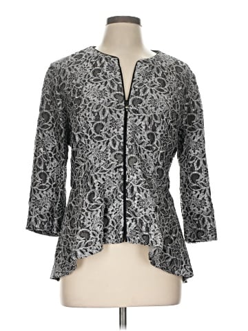 Alex Evenings 3/4 Sleeve Blouse (view 1)