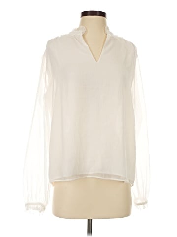 Ann Taylor Long Sleeve Blouse (view 1)