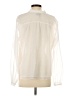 Ann Taylor Ivory Long Sleeve Blouse Size S - photo 2