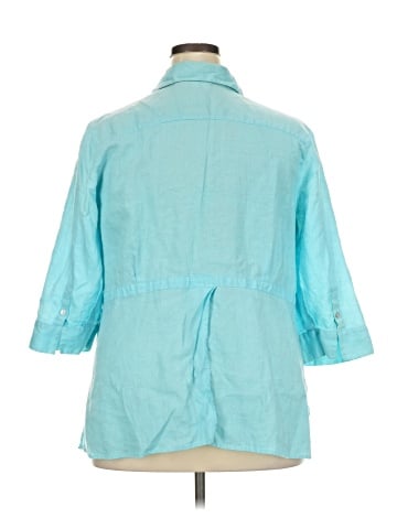 Kim Rogers 3/4 Sleeve Button-Down Shirt (view 2)