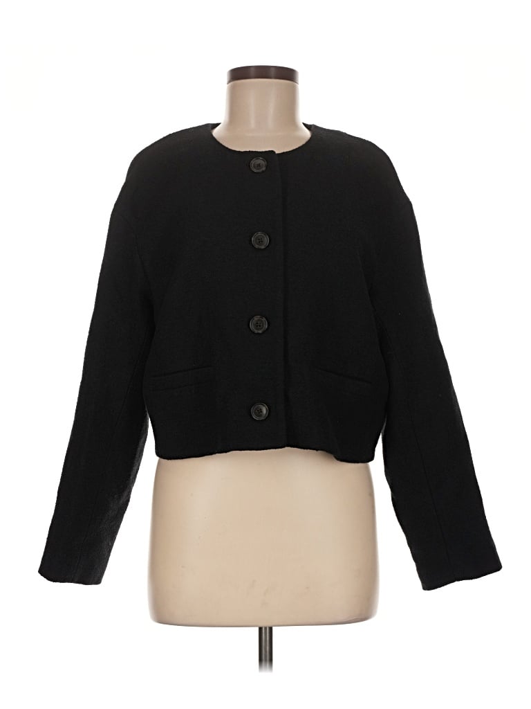 Pre-owned J.crew Collection Jacket In Black