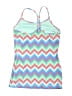 Ivivva Chevron-herringbone Blue Active Tank Size 12 - photo 2