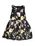 Autograph Floral Black Dress Size 7 - 8 - photo 1