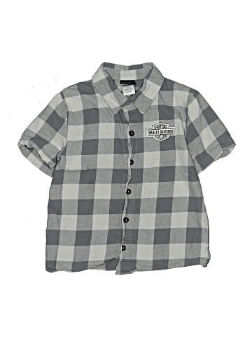 Harley Davidson Short Sleeve Button-Down Shirt (view 1)