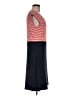 L.L.Bean Color Block Red Casual Dress Size M - photo 4