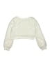 Beautees Ivory Pullover Sweater Size 10 - photo 2