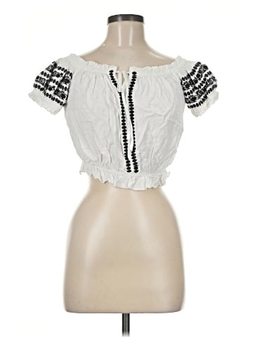 Forever 21 Short Sleeve Blouse (view 1)