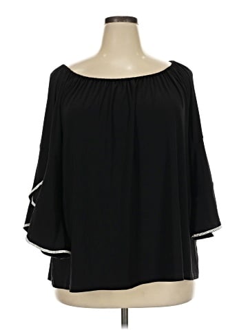 MSK 3/4 Sleeve Blouse (view 1)