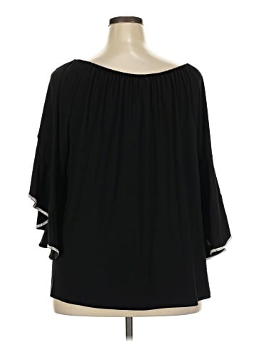 MSK 3/4 Sleeve Blouse (view 2)