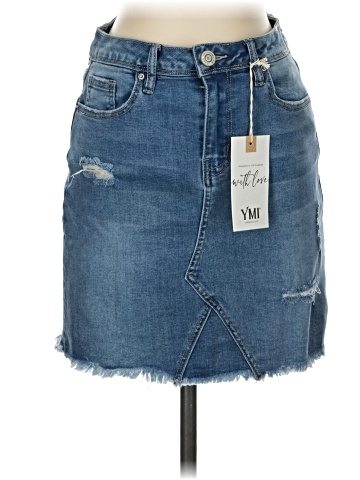 YMI Denim Skirt (view 1)