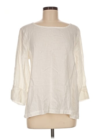 Flax 3/4 Sleeve Blouse (view 1)