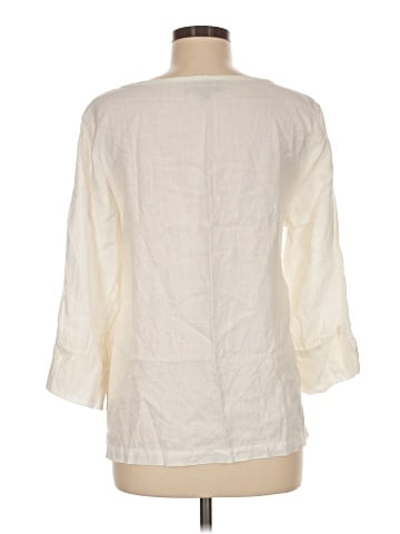 Flax 3/4 Sleeve Blouse (view 2)