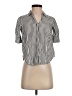 J.Crew Stripes Gray Short Sleeve Blouse Size XXS (petite) - photo 1