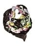 Assorted Brands 100% Silk Floral Brown Silk Scarf One size - photo 1
