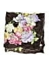Assorted Brands 100% Silk Floral Brown Silk Scarf One size - photo 2