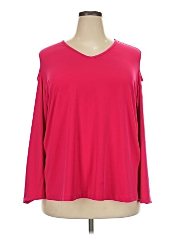 Susan Graver Long Sleeve Top (view 1)