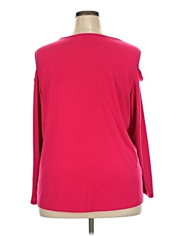 Susan Graver Long Sleeve Top (view 2)