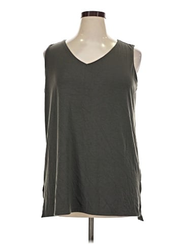 Zenana Sleeveless T-Shirt (view 1)