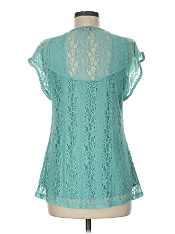 Live and Let Live Short Sleeve Blouse (view 2)