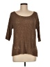 Olivia Sky Brown Pullover Sweater Size M - photo 1