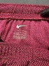 Nike 100% Polyester Hearts Burgundy Athletic Shorts Size 4 - 5 - photo 3