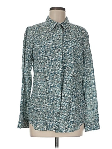 Ruff Hewn Long Sleeve Blouse (view 1)