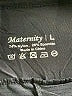 Maternity Black Athletic Shorts Size L - photo 3