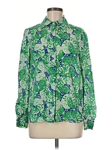 Brooks Brothers Long Sleeve Silk Top (view 1)