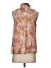 Entro Orange Sleeveless Blouse Size S - photo 2